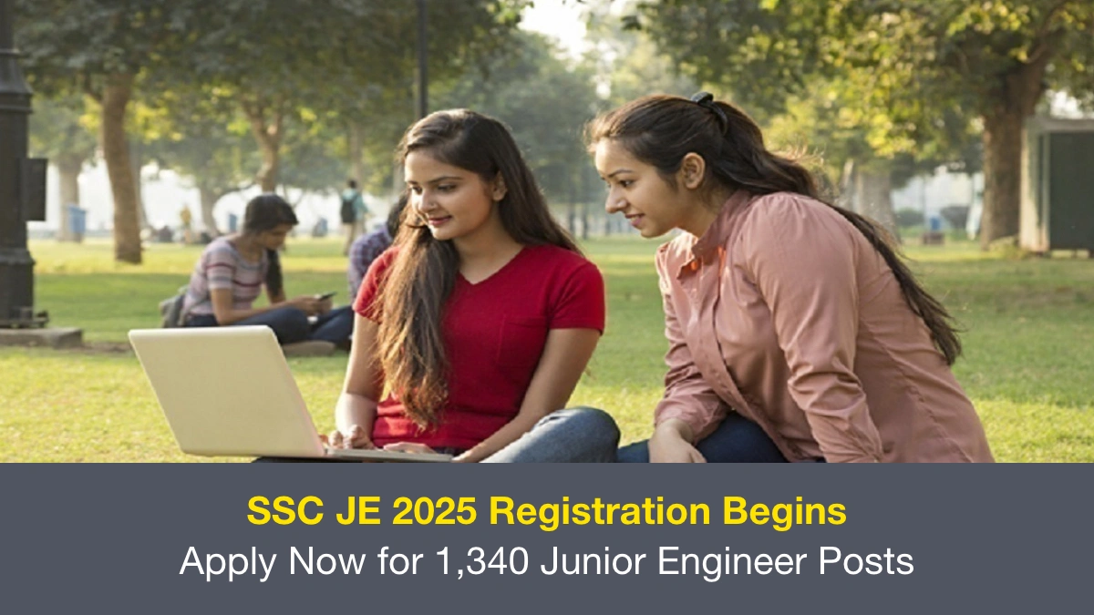 SSC JE 2025 Registration Begins Apply Now for 1,340 Junior Engineer Posts.webp